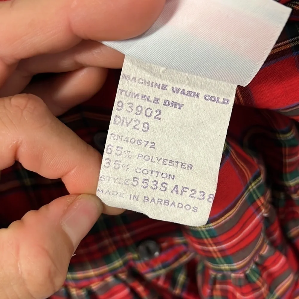 Vintage Winnie the Pooh plaid embroidered dress size 4